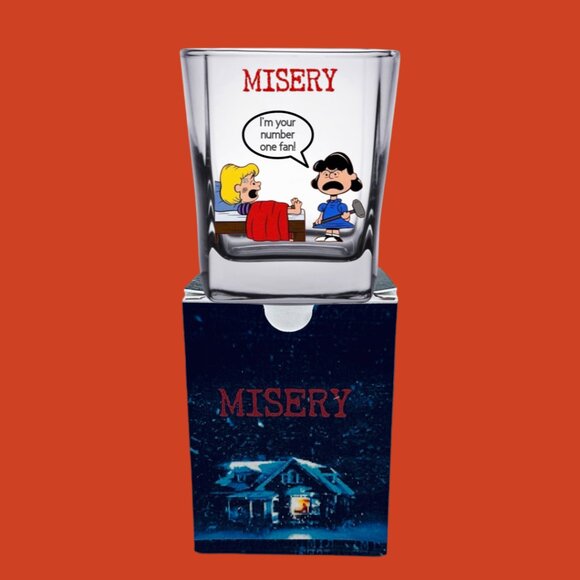 HORROR Movie/PEANUTS Character Mashup Shot Glasses/Gift Boxes, UNIQUE GIFT! - Picture 14 of 16
